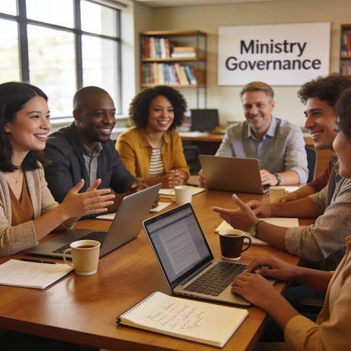 Small ministry board governance meeting